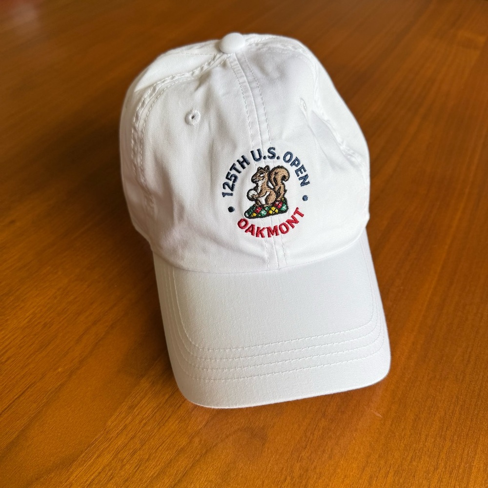 Ahead 125th U.S. Open Oakmont White Cap (Classic Fit) - “USGA Member” Edition